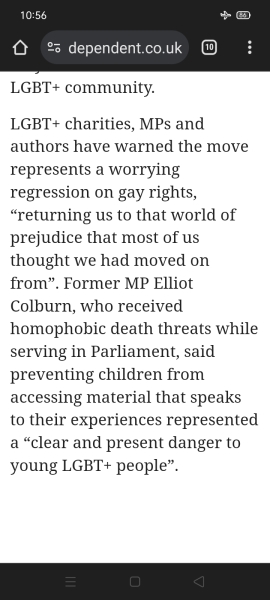 Outrage over 'LGBT' books being banned by schools?