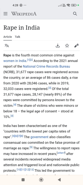 TW: trying to be sensitive - but Why is there such a rape problem in India?