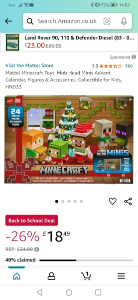 Christmas bargain prequel thread 3 - one with all the lush minecraft