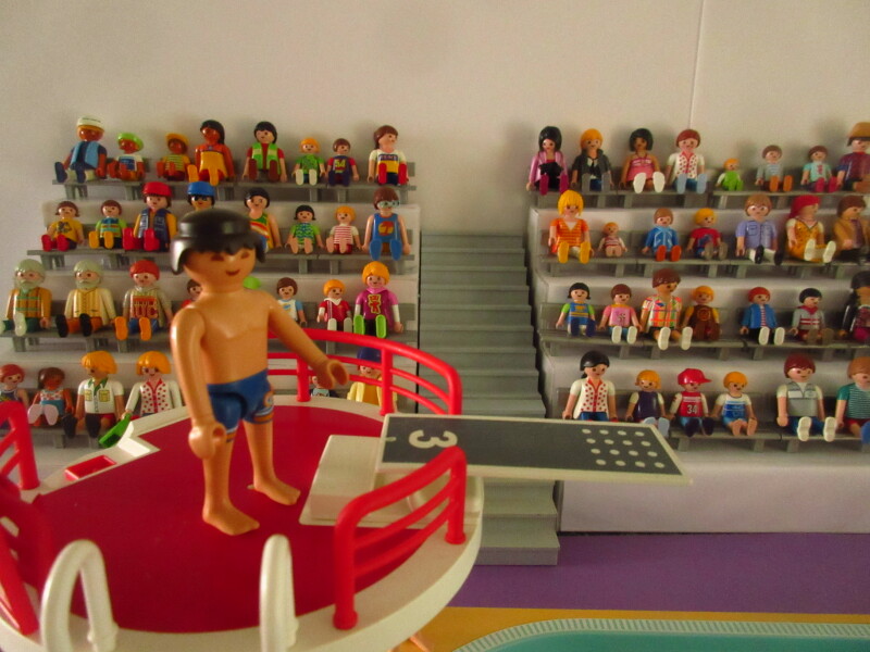 It's time for the Olympic Games for the Playmobil people in our house...
