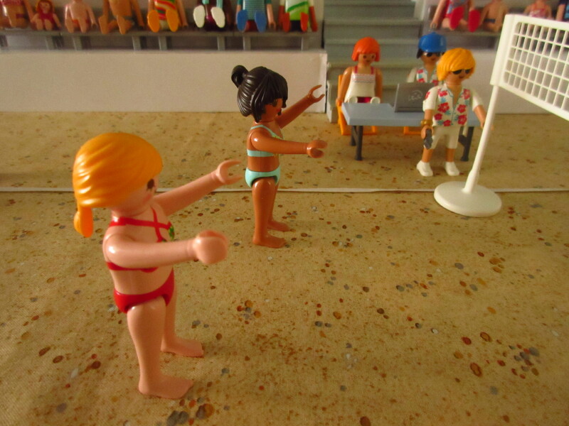 It's time for the Olympic Games for the Playmobil people in our house...