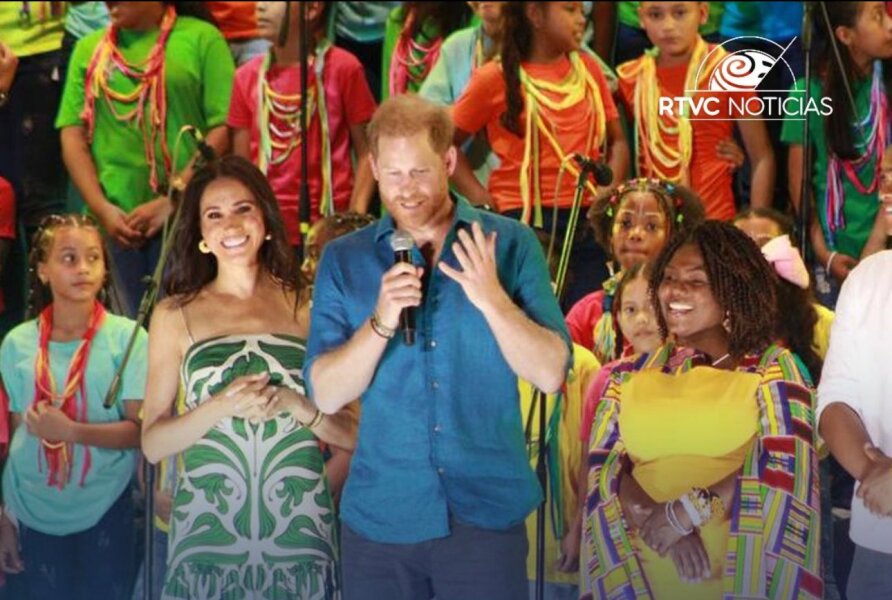 Meghan and Harry spotted out and about - ¡Viva Colombia! Edition (Part 7)