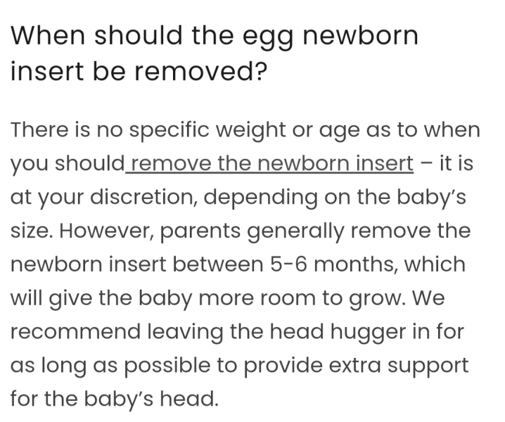 Egg Car Seat Advice
