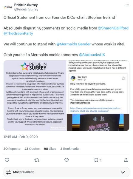 Founder of Surrey Pride charged with child sex abuse