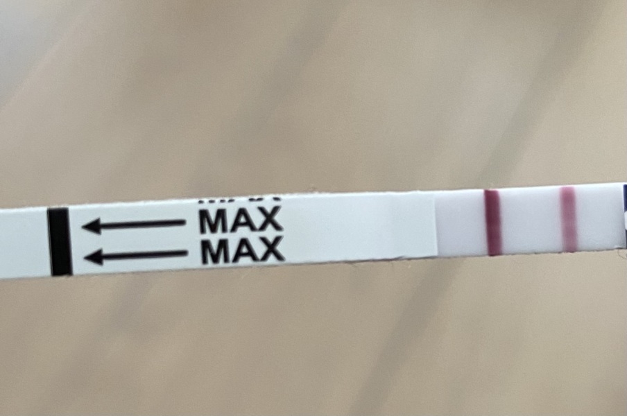 Pregnancy test much darker this time