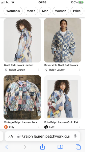 Cropped quilted jacket