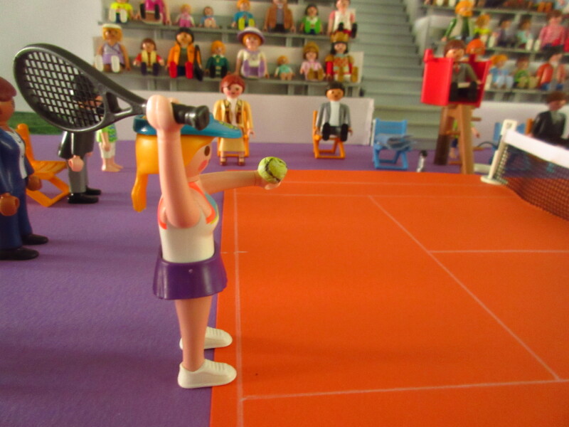 It's time for the Olympic Games for the Playmobil people in our house...