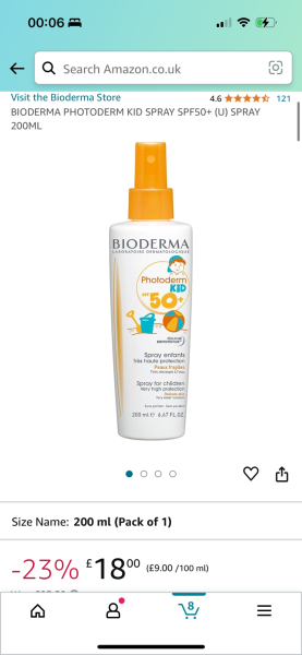 Sun cream for child eczema