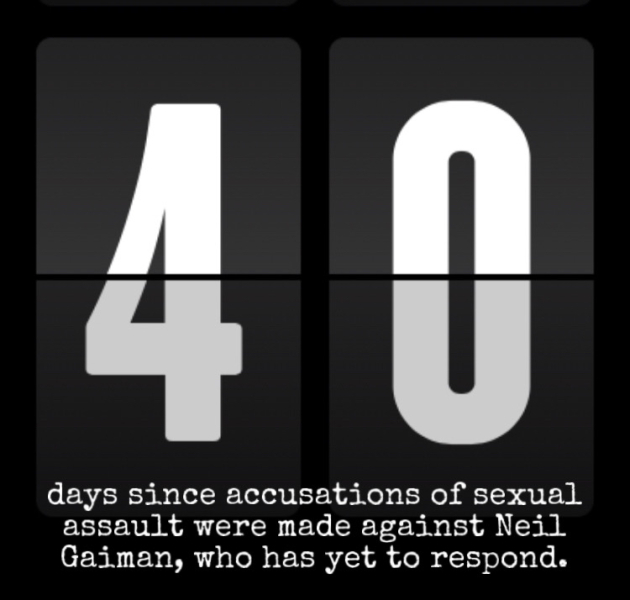 Neil Gaiman accused of sexual assault