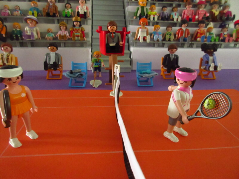It's time for the Olympic Games for the Playmobil people in our house...