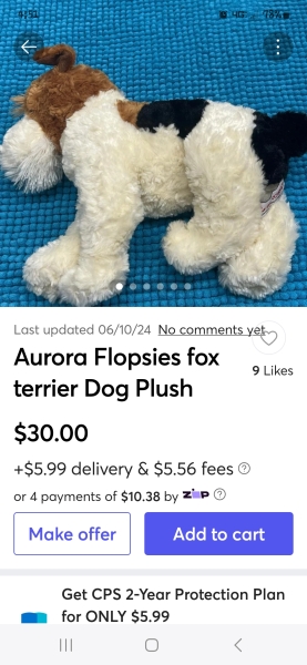 Lost stuffed dog on flight - help!