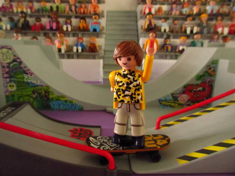 It's time for the Olympic Games for the Playmobil people in our house...