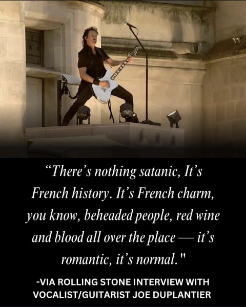 Les Parisiennes des Mamansnet: It's French charm, you know, beheaded people, red wine and blood all over the place - it's romantic, it's normal.