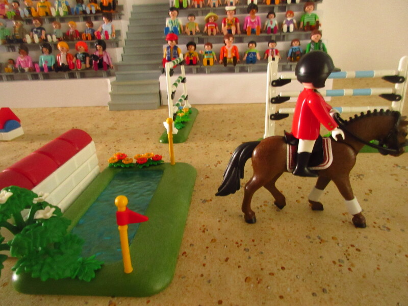 It's time for the Olympic Games for the Playmobil people in our house...