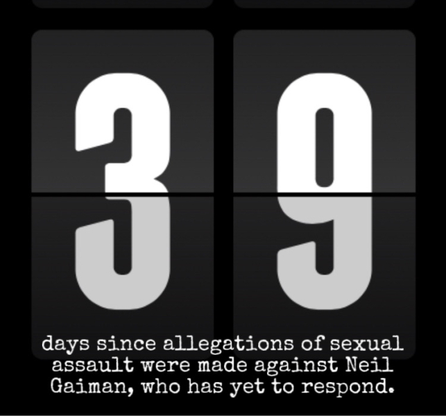 Neil Gaiman accused of sexual assault