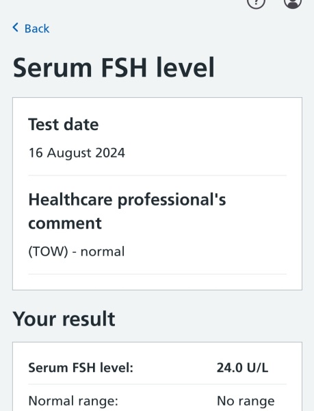 LH FSH Oestradiol results  pls help