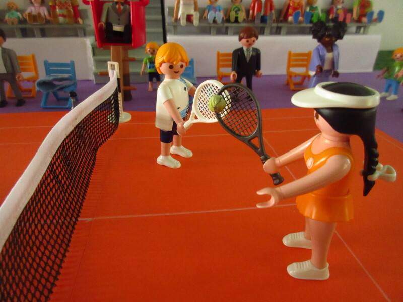 It's time for the Olympic Games for the Playmobil people in our house...