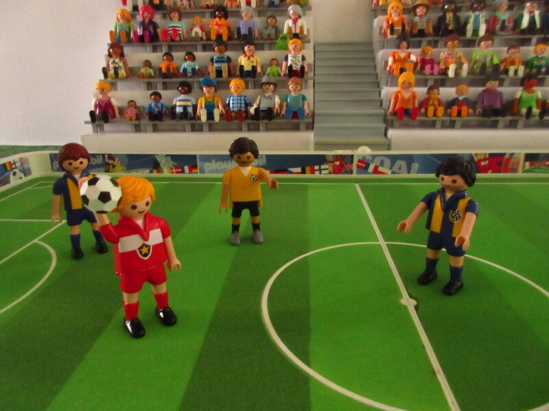It's time for the Olympic Games for the Playmobil people in our house...