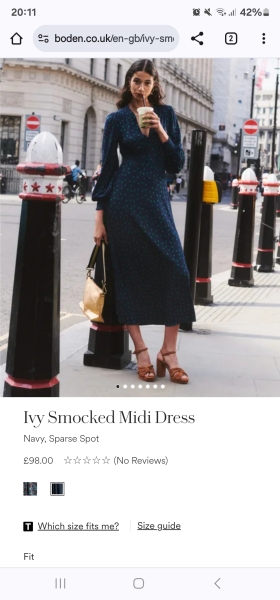 dark coloured fitted print jersey dress
