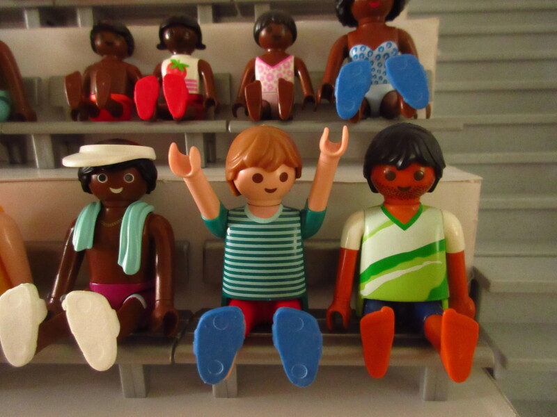 It's time for the Olympic Games for the Playmobil people in our house...