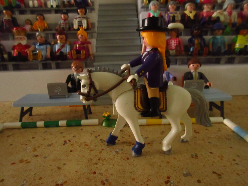 It's time for the Olympic Games for the Playmobil people in our house...