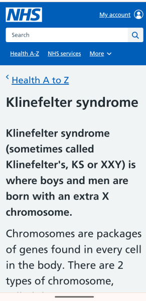 to say women don't have XY chromosomes?