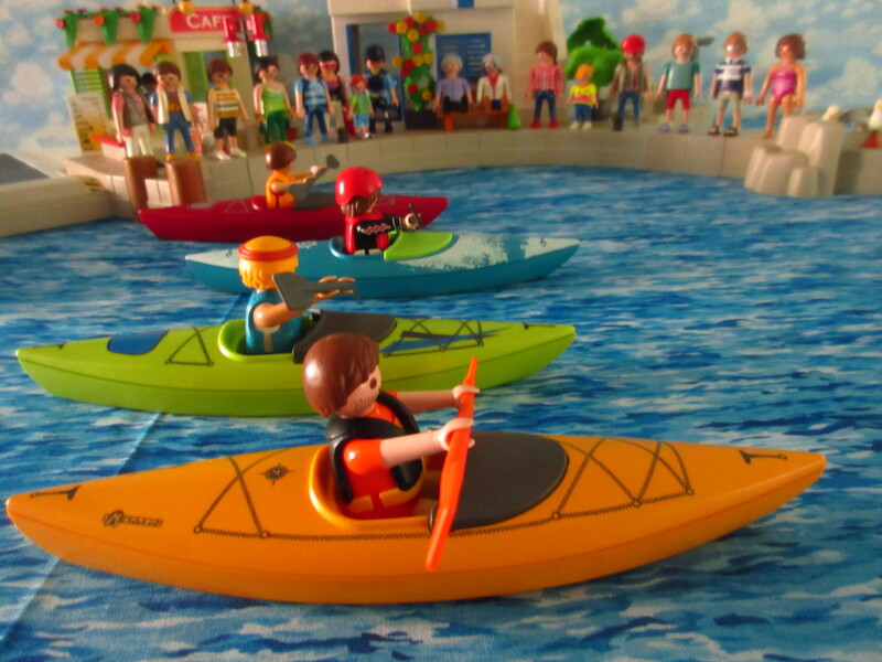 It's time for the Olympic Games for the Playmobil people in our house...