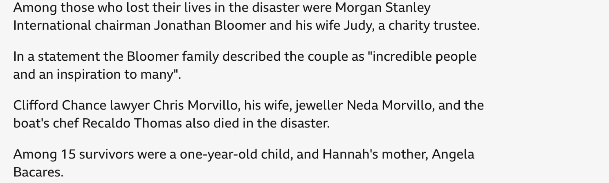 Bayesian tragedy over reported