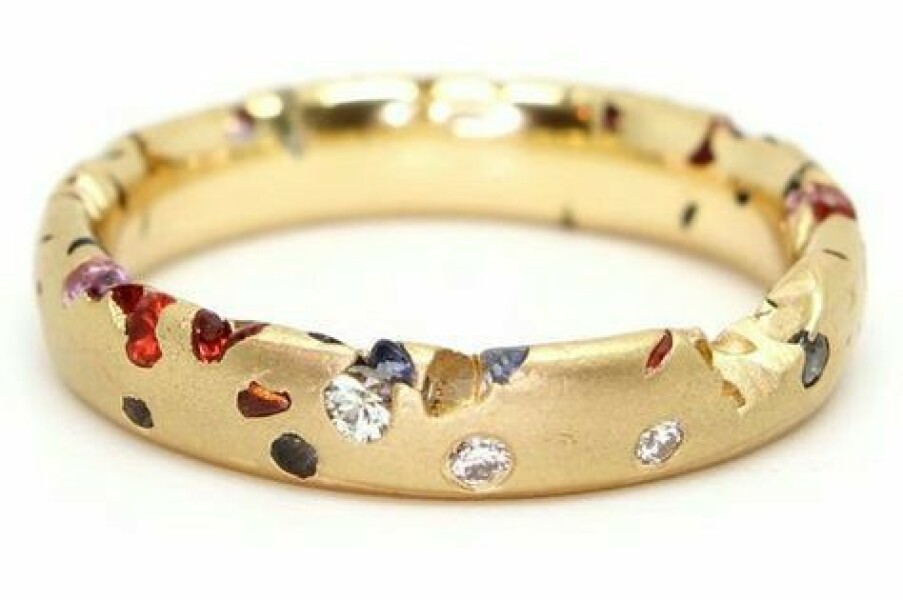 Wedding band without engagement ring, something more ornate?