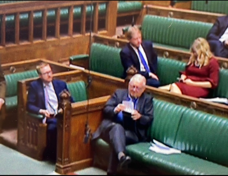 To hate it when men sit sideways on to you and watch