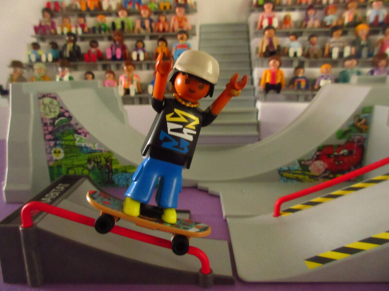 It's time for the Olympic Games for the Playmobil people in our house...