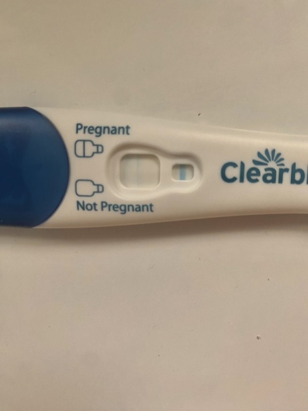 Clearblue faint positive or evaporation line?