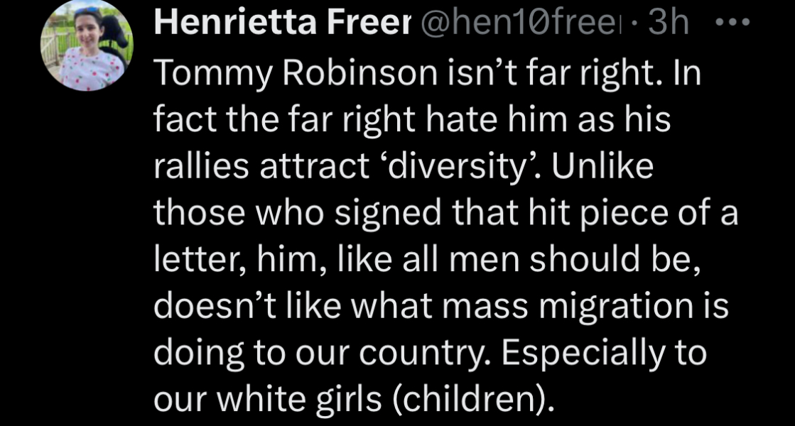 Statement on the gender critical movement and the far right