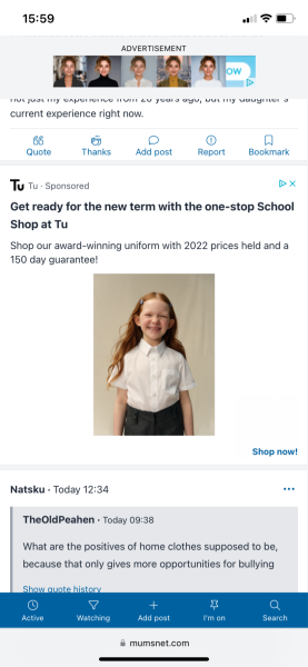 Why is uniform for secondary school so formal and strict?