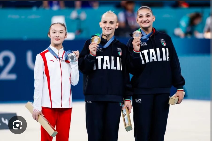 Why do female gymnasts always look like that?