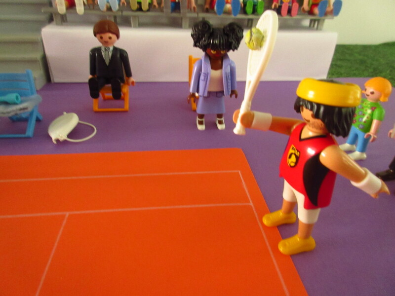 It's time for the Olympic Games for the Playmobil people in our house...
