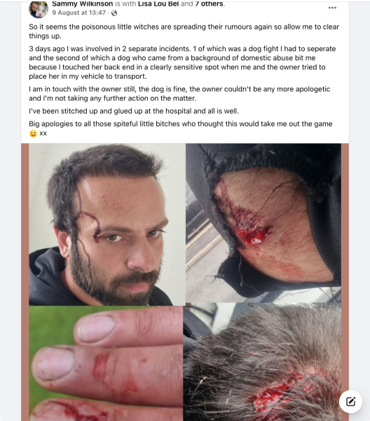 TW - Upsetting information: XL Bully attack *edited by MNHQ