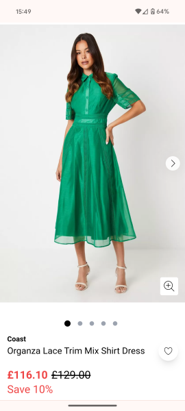 Please help me find accessories to go with this guest outfit