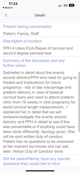 Cervical tear impact on future pregnancy