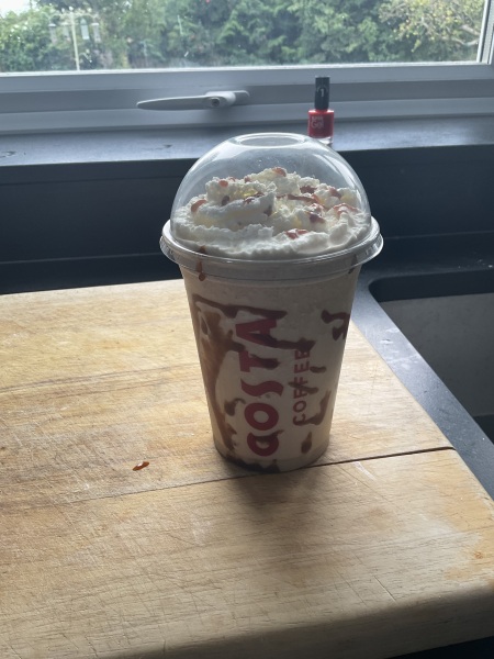 Look at my homemade Frappuccino !