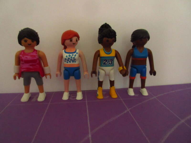 It's time for the Olympic Games for the Playmobil people in our house...