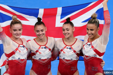 Why do female gymnasts always look like that?