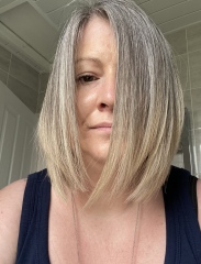 Have you had to let your hair grow grey? Support please