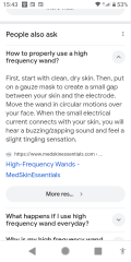 High frequency wand - how to use it?