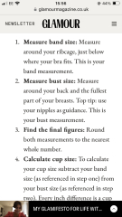 Bra measuring for pre teen