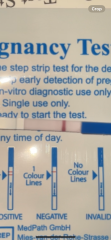 Unsure on pregnancy test