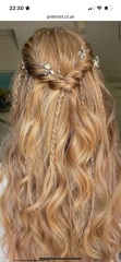 Getting braids to stay in despite washing hair.