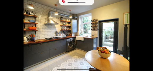 If you have black kitchen cabinets...