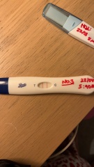 Denial re: positive test