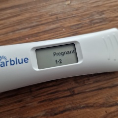 Faint lines but over a week?